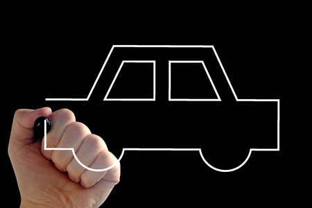 Car insurance conceptの写真素材