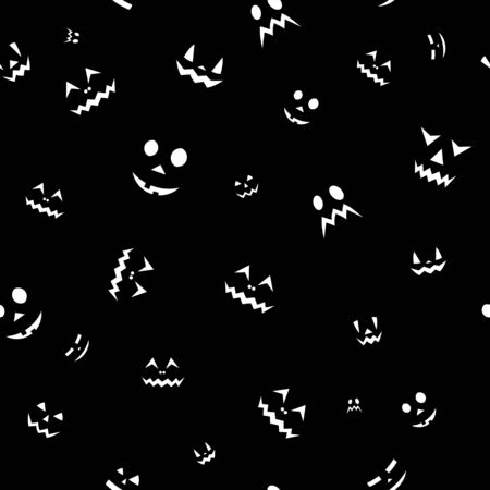 Halloween pattern/ background illustrationの写真素材