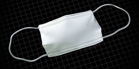 Medical mask - 3D illustrationの写真素材