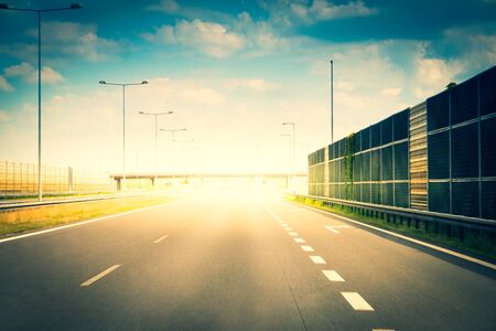 Driving on a highway