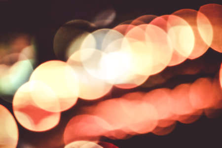 Colorful abstract, defocused lights - bokeh effectの写真素材