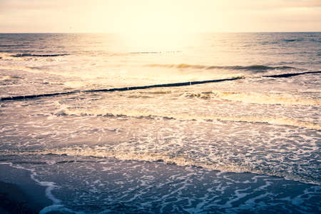 Groyne on a coast