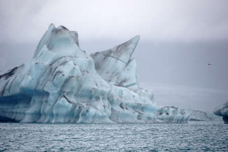 Iceberg at Jokulsarlon glacial lagoon in Iceland