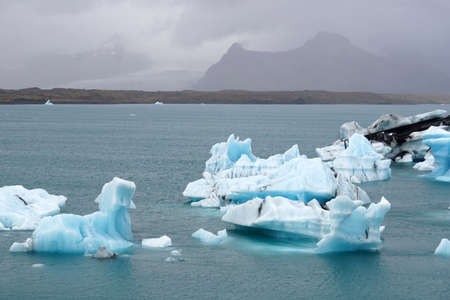 Jokulsarlon - glacial lagoon in Iceland