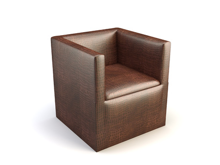 leather chairの写真素材