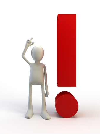 characters on the white backgroundの写真素材