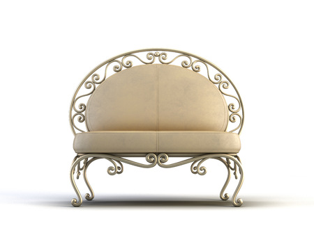 chair on the white backgroundの写真素材