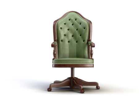 chair on the white backgroundの写真素材