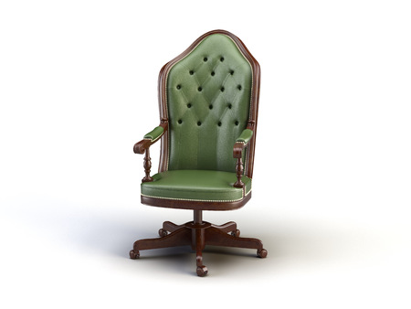 chair on the white backgroundの写真素材
