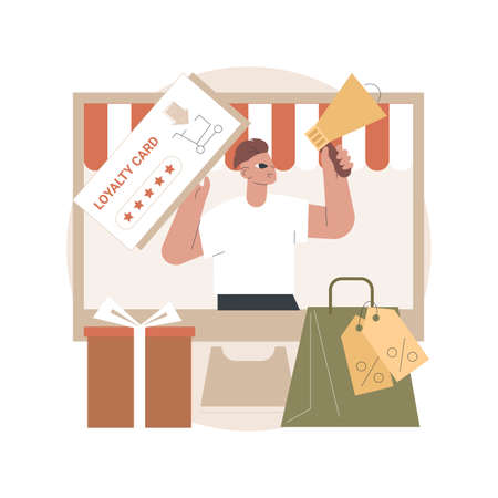 Promotional mix abstract concept vector illustration.のイラスト素材