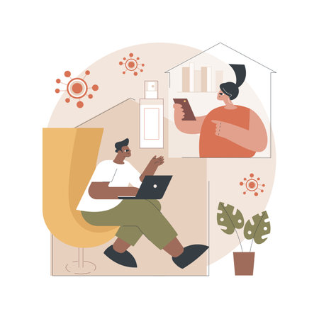Do your part abstract concept vector illustration.のイラスト素材