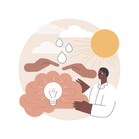 Psychological safety abstract concept vector illustration.のイラスト素材