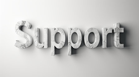 Grey Marble Support concept creative horizontal art poster.の素材