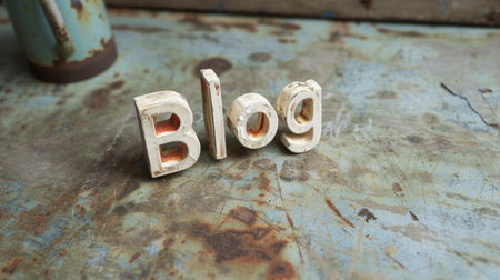 White Marble Blog concept creative art poster.の素材