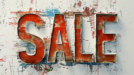 The word Sale created in Altered Art.の素材
