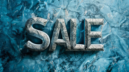 Blue Marble Sale concept art poster.の素材
