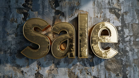 White Gold Sale concept art poster.の素材