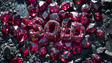 Ruby Crystal Sold concept art poster.の素材