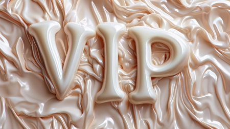 Beige Slime VIP concept art poster.の素材