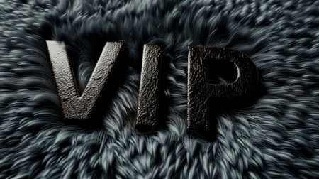 Black Fur VIP concept art poster.の素材
