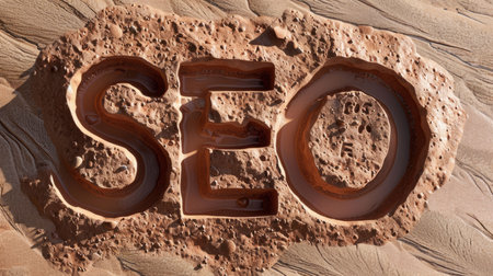 Sandstone SEO concept art poster.の素材