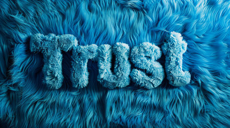 Blue Fur Trust concept art poster.の素材