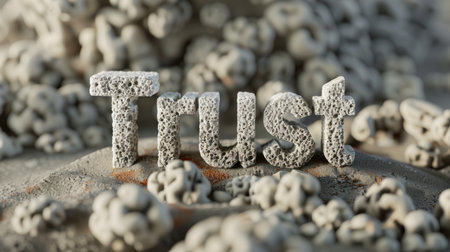 Pumice Stone Trust concept art poster.の素材