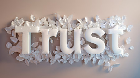 White Glass Trust concept art poster.の素材