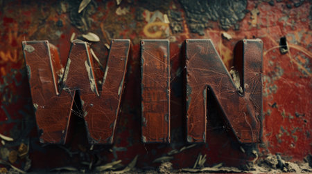 Leather WIN concept art poster.の素材