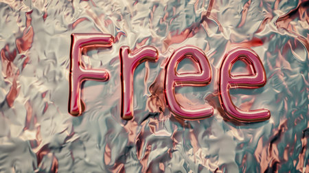 Rose Gold Free concept art poster.の素材