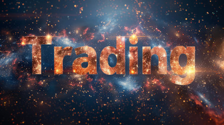 Galaxy Financial Markets concept art poster.の素材