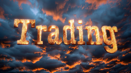 Heaven Financial Markets concept art poster.の素材