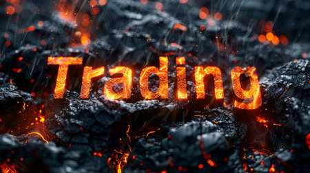 Lava Financial Markets concept art poster.の素材