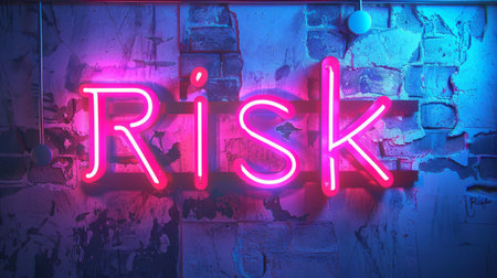 Challenge and Adventure symbol created in Neon Lettering.の素材