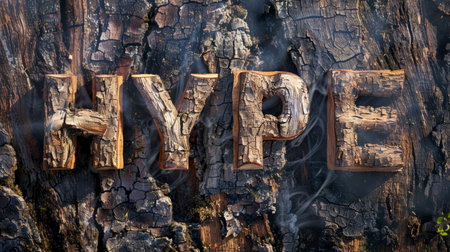 Bark Social media hype concept art poster.の素材