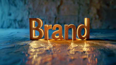 Indirect Lighting Identity and Trademark concept art poster.の素材