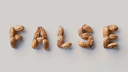 Mistake and Fraud symbol created in Nutmeg Typography.の素材