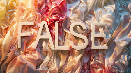 Silk Fake and Misinformation concept art poster.の素材