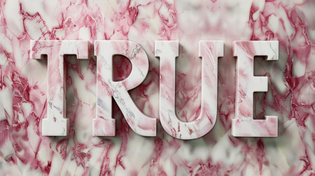 Pink Marble Verification and Reality concept art poster.の素材