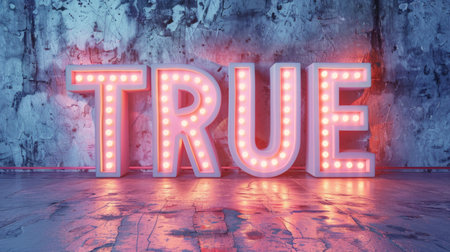 White LED Verification and Reality concept art poster.の素材