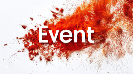 Celebration and Party symbol created in Paprika Typography.の素材