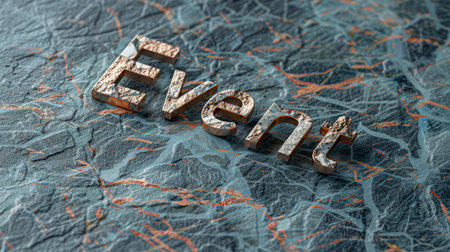 Quartzite Stone Celebration and Party concept art poster.の素材