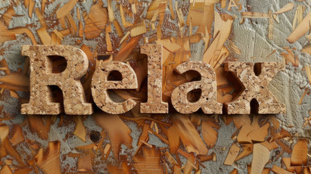 Cork Stress Relief concept art poster.の素材