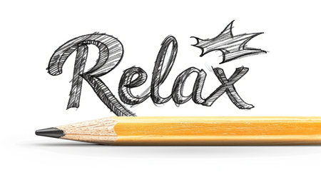 Stress Relief symbol created in Realistic Pencil Drawing.の素材