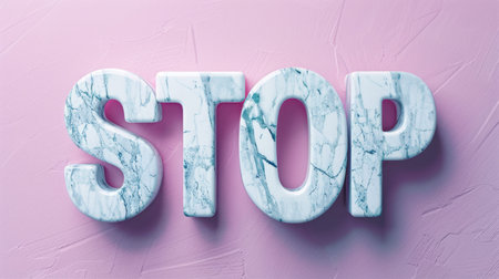 White Marble End and Restriction concept art poster.の素材