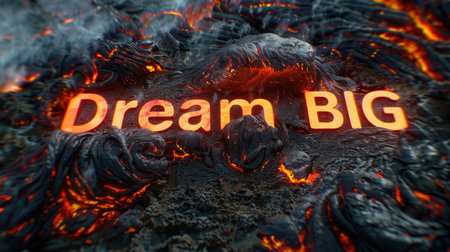 Lava Personal development concept art poster.の素材