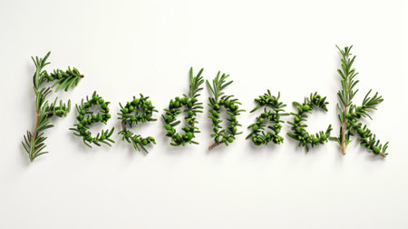 Customer review and survey symbol created in Rosemary Typography.の素材