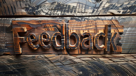 Wooden Ebony Customer review concept art poster.の素材