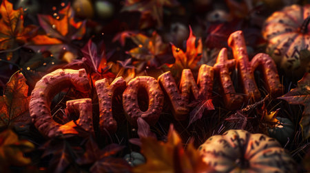 Halloween Business development concept art poster.の素材