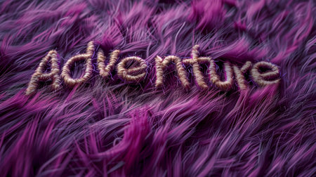 Violet Fur Travel experiences concept art poster.の素材